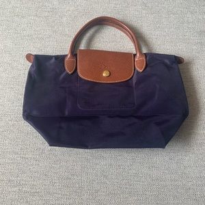 Longchamp Small Purple Bag